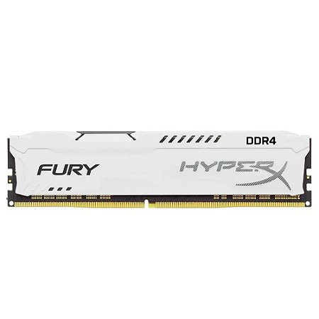 Memória Ram Gamer Fury Branca, DDR4, 8GB, 2666MHz - HyperX