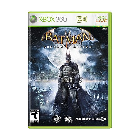 Jogo Batman: Arkham Asylum (Game Of The Year Edition) - Xbox 360 (Capa Lenticular)