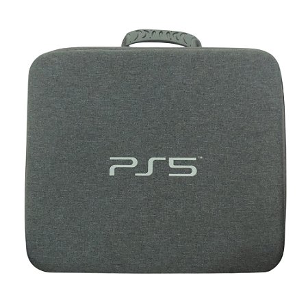 Bolsa Protetora Rígida Cinza para Playstation 5