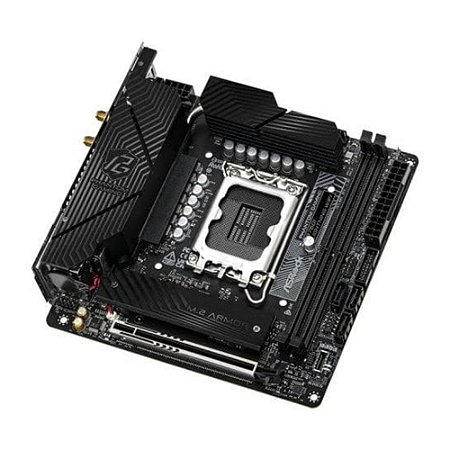Placa Mãe Phantom Gaming B760I Lightning Wifi, Mini ITX, Socket LGA 1700, DDR5 - Asrock