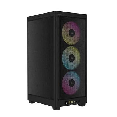 Gabinete Gamer 2000D Airflow, Mini-Tower, ITX, Sem Fans, Preto - Corsair
