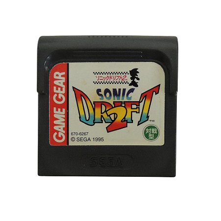 Jogo Sonic Drift 2 - GameGear (Japonês)