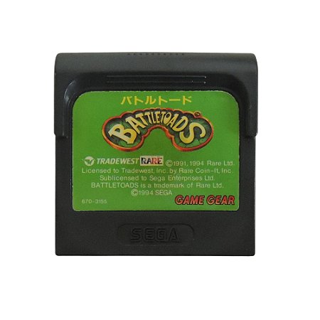 Jogo Battletoads - GameGear (Japonês)