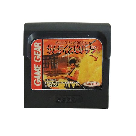 Jogo Samurai Shodown - GameGear (Japonês)