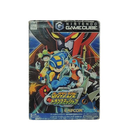 Jogo Mega Man Network Transmission - GameCube (Japonês)