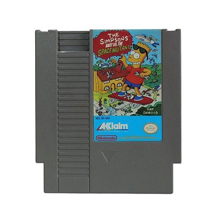 Jogo The Simpsons: Bart vs. the Space Mutants - NES