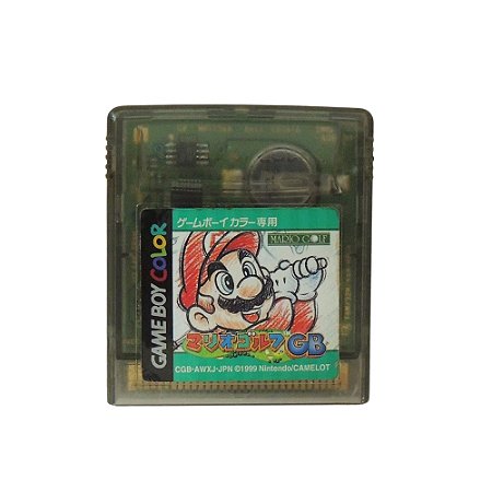 Jogo Mario Golf - Game Boy Color (Japonês)