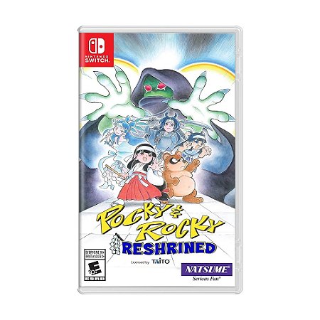 Jogo Pocky & Rocky Resirined - Switch