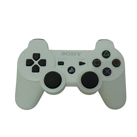 Controle Sony Dualshock 3 Branco - PS3 (Paralelo)