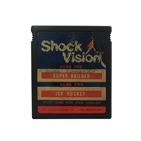 Jogo Shock Vision 2 em 1 (Bob's Going Home e Laser Gate) - Atari