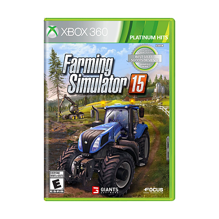 Jogo Farming Simulator 15 - Xbox 360 (Platinum Hits)