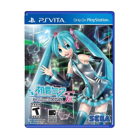 Jogo Hatsune Miku: Project Diva F 2nd - PS Vita (Japonês)