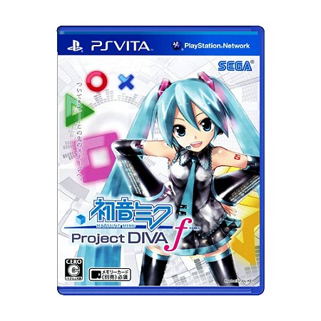 Jogo Hatsune Miku: Project Diva F - PS Vita (Japonês)