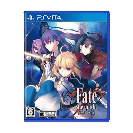 Jogo Fate/Stay Night [Realta Nua] - PS Vita (Japonês)