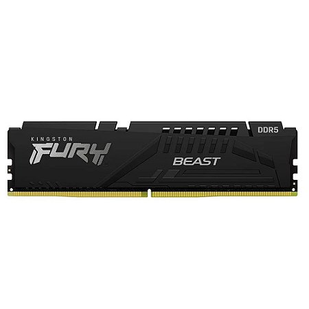 Memória Ram Gamer Fury Beast Preta, DDR5, 16GB, 5600MHz - HyperX