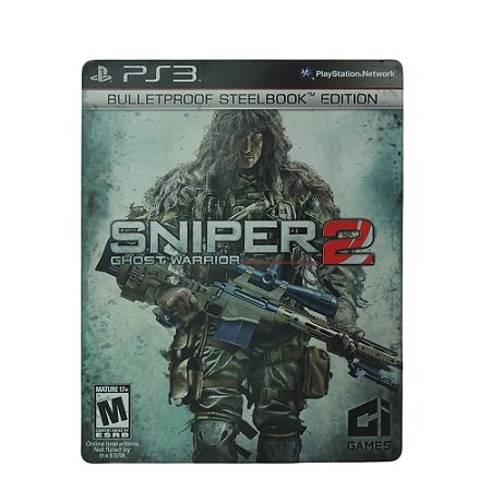 Jogo Sniper Ghost Warrior 2 (SteelCase) - PS3