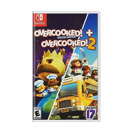 Jogo Overcooked! Special Edition + Overcooked! 2 - Nintendo Switch