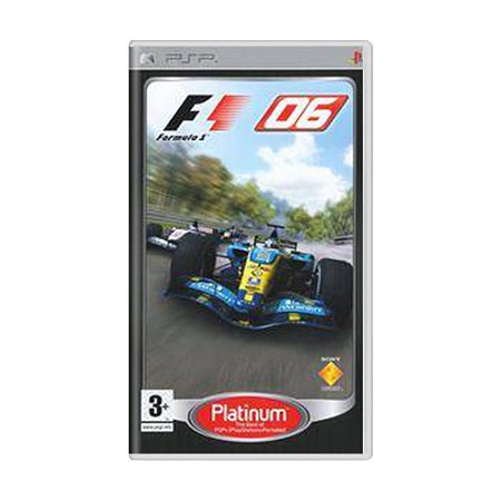 Jogo Fórmula 1 06 - PSP (Platinum, Europeu)