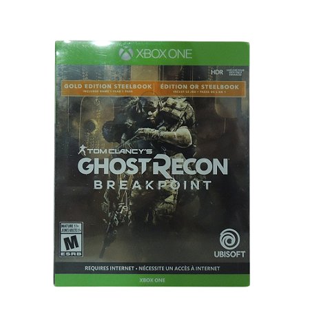 Jogo Tom Clancy's Ghost Recon: Breakpoint (Gold Edition SteelBook) - Xbox One