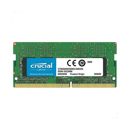 Memória Ram para Notebook 8GB, DDR4, 2666MHz - Crucial