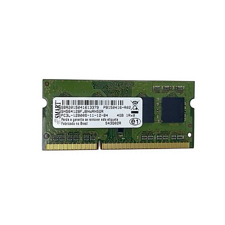 Memória Ram para Notebook 4GB, DDR3, 1066MHz - SMART