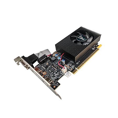 Placa de Vídeo Nvidia Geforce GT730, 4GB, GDDR3, 128-bit - Clanm
