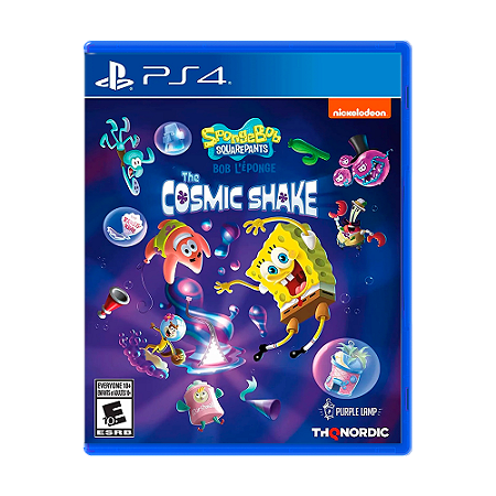 Jogo SpongeBob SquarePants: The Cosmic Shake - PS4