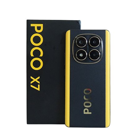 Celular POCO X7, 6,67" Pol, 512GB, 12GB RAM, Black - XIAOMI