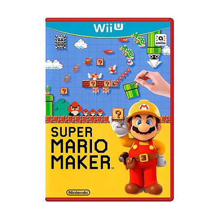 Jogo Super Mario Maker - Wii U (Capa MGU)
