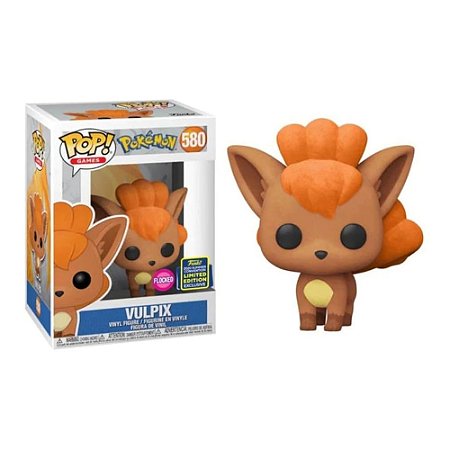 Boneco Pokémon: Vulpix, Nº 580 - Funko Pop!