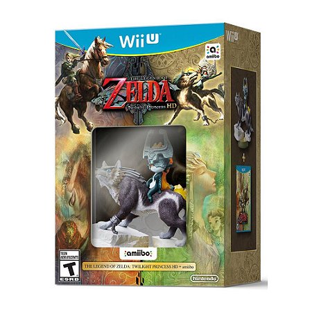 Jogo The Legend of Zelda: Twilight Princess + Wolf Link - Wii U