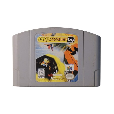 Jogo Wipeout 64 - N64 (Relabel & Reshell)