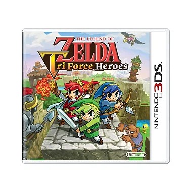 Jogo The Legend of Zelda: Tri Force Heroes - 3DS (Japonês)