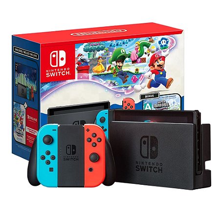 Console Nintendo Switch Azul/Vermelho - Nintendo