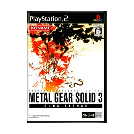 Jogo Metal Gear Solid 3: Subsistence - PS2 (Japonês)