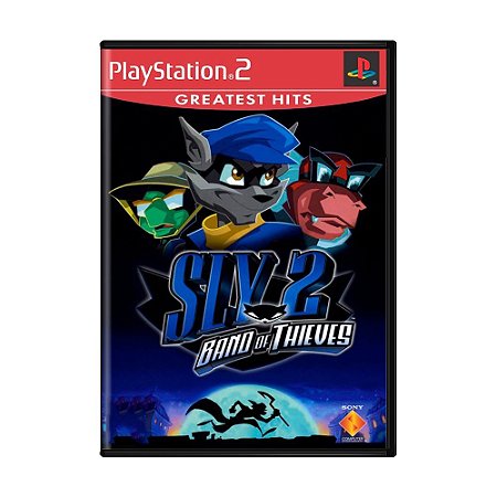Jogo Sly 2 Band of Thieves - PS2 (Lacrado, Greatest Hits)