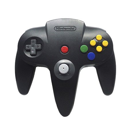 Controle Nintendo 64 Preto - Nintendo
