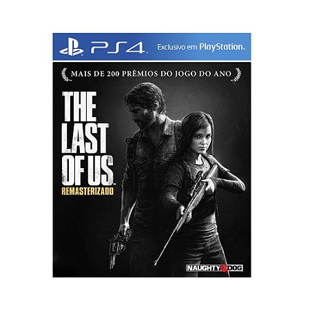Jogo The Last of Us Remasterizado - PS4 (Capa Dura)