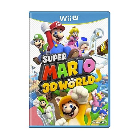 Jogo Super Mario 3D World - Wii U