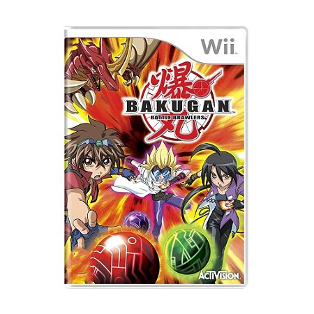 Jogo Bakugan Battle Brawlers - WII
