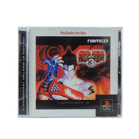 Jogo Tekken 3 - PS1 (Japonês, The Best)
