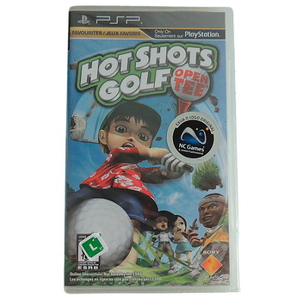 Jogo Hot Shots Golf: Open Tee - PSP (Lacrado)