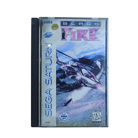 Jogo Black Fire - Sega Saturn