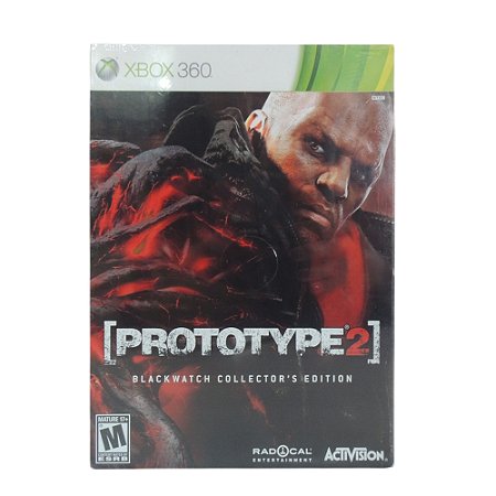 Jogo Prototype 2 (Blackwatch Collector's Edition) - Xbox 360 (Lacrado)