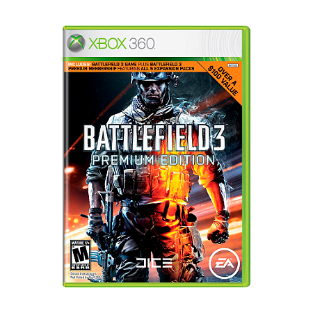 Jogo Battlefield 3 (Premium Edition) - Xbox 360