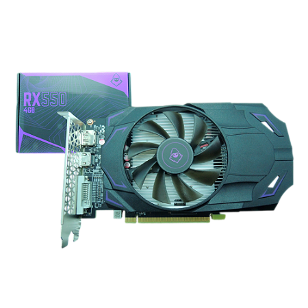 Placa de Vídeo RX 550, 4GB VRAM, GDDR5, 128-bit - Mancer