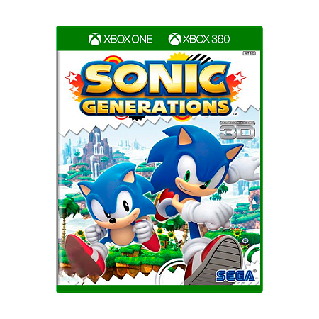 Jogo Sonic Generations - Xbox One e Xbox 360