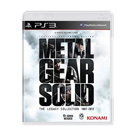 Jogo Metal Gear Solid: The Legacy Collection - PS3 (Lacrado)