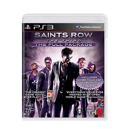 Jogo Saints Row: The Third (The Full Package) - PS3
