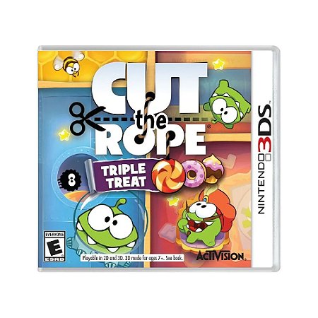 Jogo Cut the Rope: Triple Treat - 3DS
